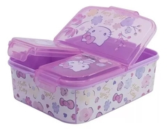 Sandwichera Múltiples Espacios Hello Kitty - wabro en internet