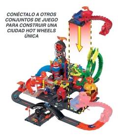 Hot Wheels City Ataque Del Escorpión Flexible - Mattel