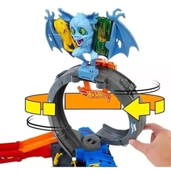 Pista Hot Wheels City Ataque De Murcielago - Mattel - tienda online