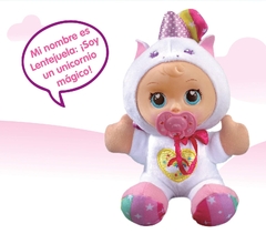 Dulce unicornio muñeca interactiva - vtech - Juguetería Pekita's