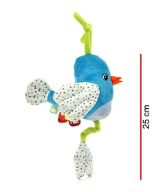 CUNERO MUSICAL GORRIÓN 25CM - phi phi toys - Juguetería Pekita's