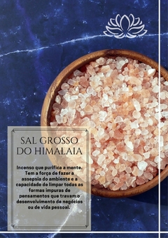 Incenso Sal Grosso do Himalaia - comprar online