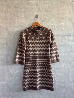 Vestido Geométrico (P) - loja online