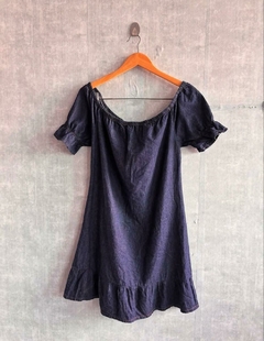 Vestido Jeans (M) - Barganhei Brechó