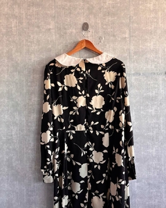 Vestido P&B (G2) - Barganhei Brechó