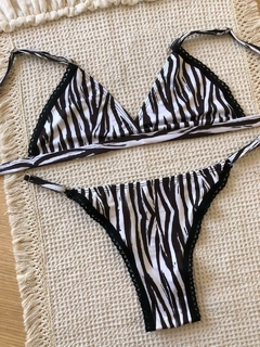 SET NURIA MICROFIBRA - CEBRA - comprar online