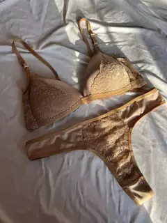 SET PAZ SOFT OUTLET - CAMEL - comprar online