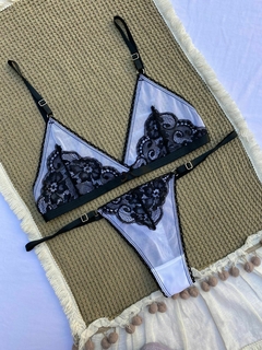 SET ORNELLA MICROTUL - NEGRO - JAVINA | shop mayorista