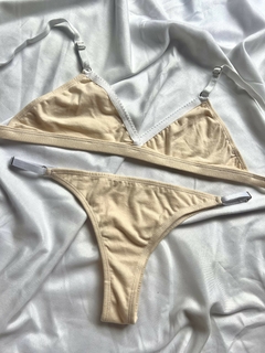 SET LEA ALGODON LEN - VAINILLA - tienda online
