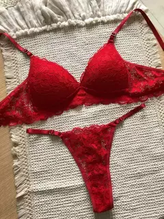 SET LUCIA SOFT - ROJO - JAVINA | shop mayorista