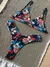 SET ALONDRA MICROFIBRA - FLOR AZUL MARINO - comprar online