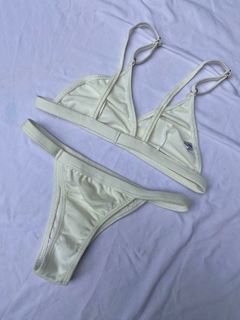 SET JUANITA ALGODON - HUESO - comprar online