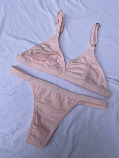 SET JUANITA ALGODON - ROSA