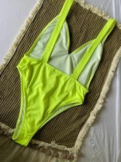 ENTERIZA MAITE LISA - AMARILLO FLUO en internet