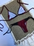 BK DENISSE COMBINADA - BORDO CON NEGRO - JAVINA | shop mayorista
