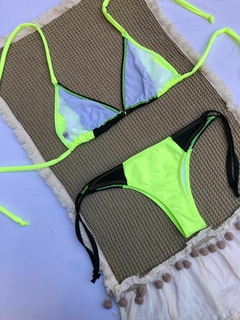 BK DENISSE COMBINADA - AMARILLO FLUO CON NEGRO - comprar online