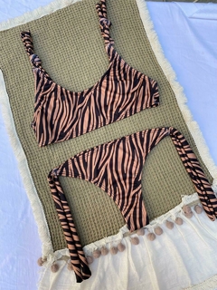 BK OLIVIA ESTAMPADA - CEBRA BROWN
