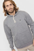 Buzo de Friza Invierno Canguro Gris O Wemul