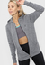 Buzo Liviano con Cierre Mujer Fox Gris O