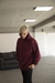 Over Basic Bordado Bordo - comprar online