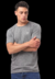 Remera Star Gris Oscuro