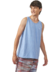 Musculosa Kiwi Celeste