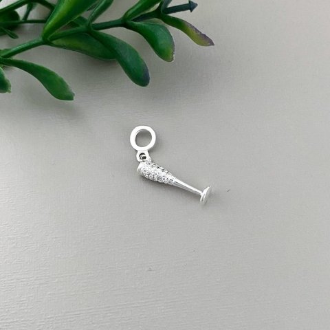 BERLOQUE TAÇA CRAVEJADO ZIRCONIA PRATA 925