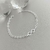 PULSEIRA ELO PORTUGUES C/ INFINITO P VAZADO 18CM