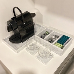~Caja de Té 3 hileras/ Porta cápsulas de Café - Deco en Mármol