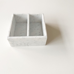 ~Caja de té ‘VICENZO’ • 2 hileras CARRARA - tienda online