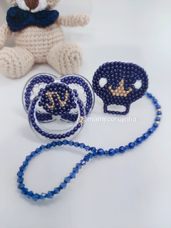 Chupeta + Prendedor Luxo JV - comprar online