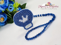 Prendedor de Luxo Azul marinho