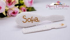Pente + escova Marfim Sofia - comprar online