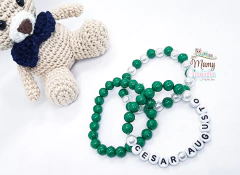 Kit Trio Pulseiras Cesar Augusto (Palmeiras)
