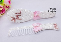Pente + escova branco ML - comprar online