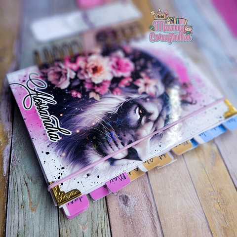 Agenda Datada Personalizada 1 dia por página com divisória E BRINDE !!! - comprar online