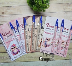 Caneta BIC + card Frases (3,99cada) na internet