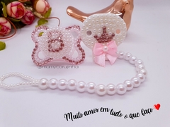CHUPETA MAM + PRENDEDOR LUXO