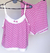 Conjunto 007 pijama mujer ( 2 piezas )