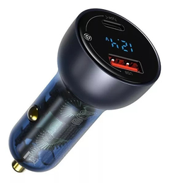 Cargador De Auto Doble Baseus 65W