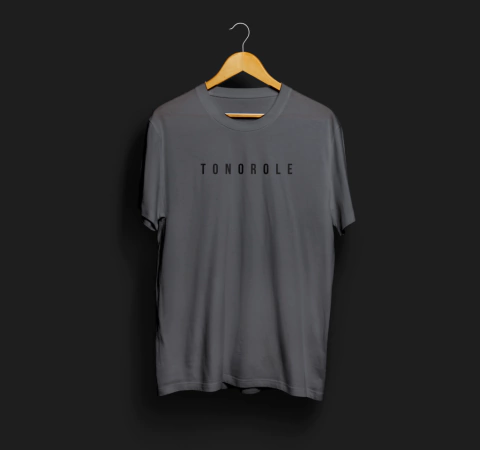 Camiseta T O N O R O L Ê - Chumbo