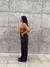 Calça Teresa Estampada Preta na internet