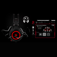 Imagen de Auriculares Thermaltake Cronos Riing 7.1