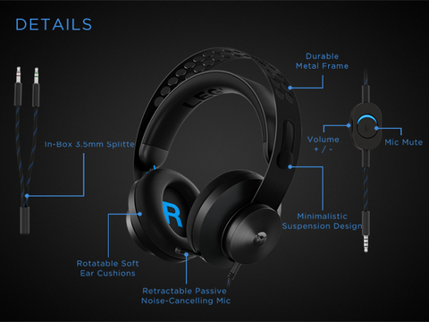 Auriculares Gamer Lenovo Legion H-300 - comprar online