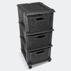 Cajonera Orbital con 3 Cajones y Ruedas Plástico Colombraro - comprar online