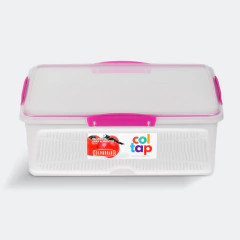 Contenedor Col Tap N° 7 con Rejilla Plástico Colombraro