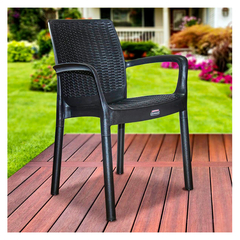 Sillón Ratán Alex Plástico Colombraro - SOLO COMPRAS