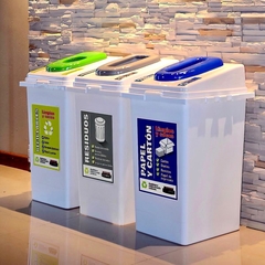 Recipiente para Estación de Reciclado 60 Lts. Plástico Colombraro - SOLO COMPRAS