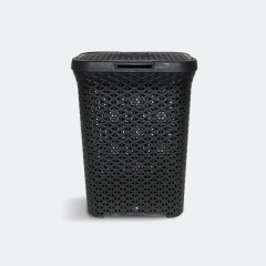 Cesto Ratán Rectangular Mediano 30 Lts. Plástico Colombraro - comprar online