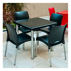 Silla Orlando con Patas Metálicas Plástico Colombraro - tienda online